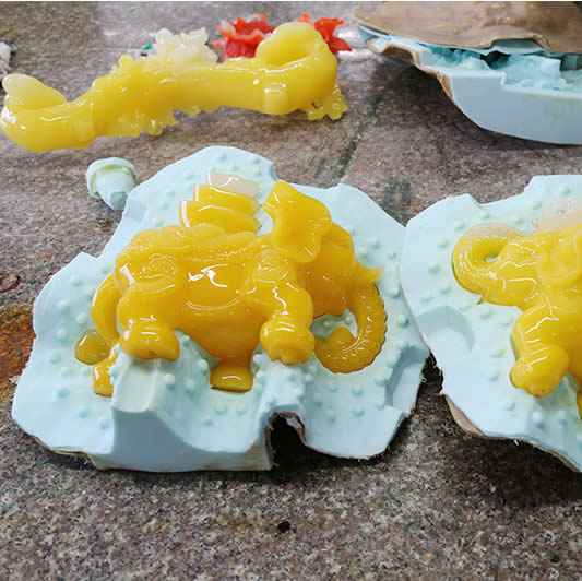 琉璃模具硅胶